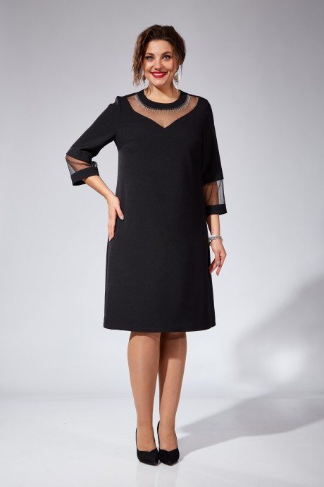 Вечернее платье Vi Oro 1099 черный размер 48-58 #3