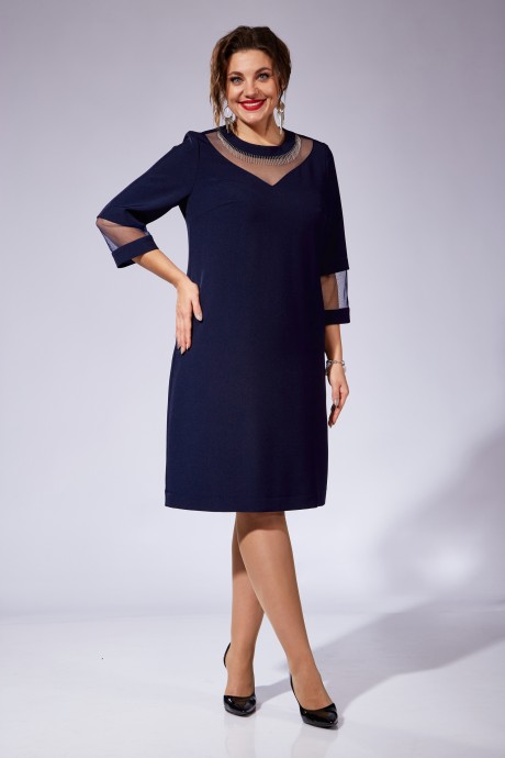 Вечернее платье Vi Oro 1099 синий размер 48-58 #1