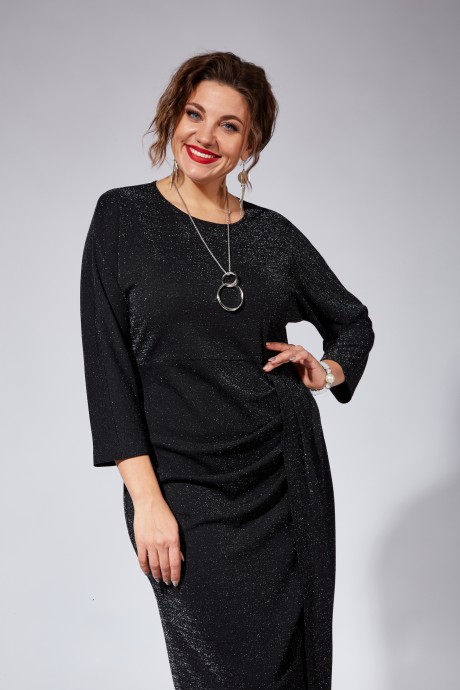 Вечернее платье Vi Oro 1104 черный размер 48-58 #3