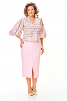 Юбочный костюм Vi Oro 1248 двойка Розовый