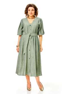 Платье Vi Oro 1275 оливковое