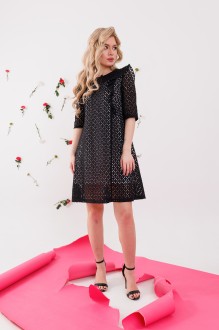 Платье NikVa н344-2 черный #1