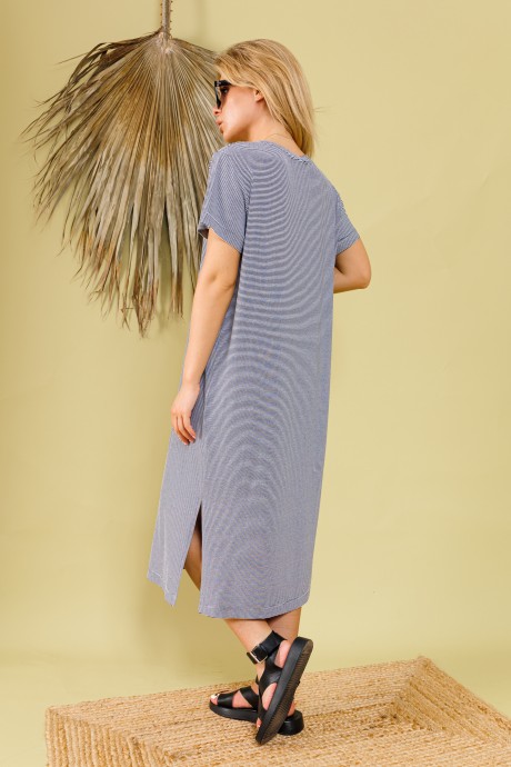 Платье NikVa н364 - 2 полосы размер 42-56 #5