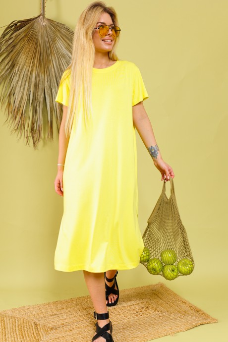 Платье NikVa н364 - 3 лимон размер 42-56 #3