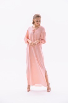 Платье NikVa н406-1 пудра #1