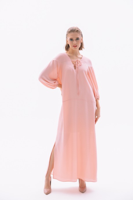 Платье NikVa н406-1 пудра размер 42-58 #3