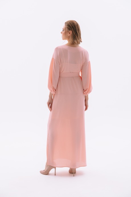 Платье NikVa н406-1 пудра размер 42-58 #5