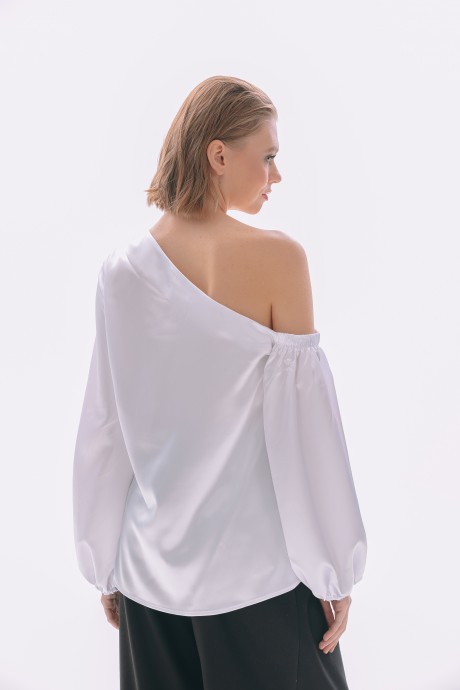 Блузка NikVa н413-3 молоко размер 42-56 #4