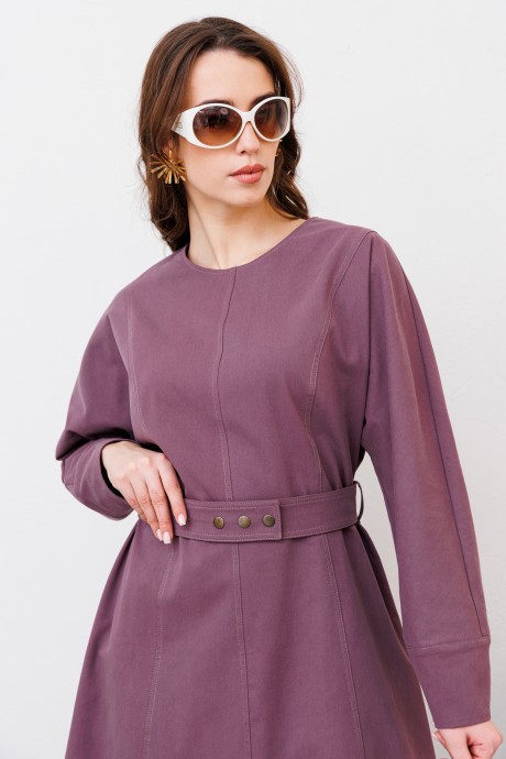 Платье NikVa н453 фиолетовый размер 42-58 #2