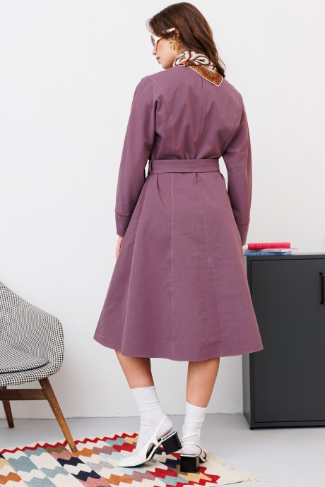 Платье NikVa н453 фиолетовый размер 42-58 #3