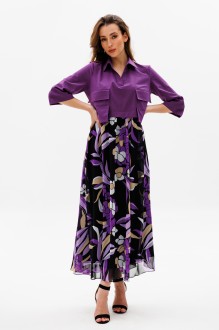 Платье NikVa н514-2 фиолетовый #1