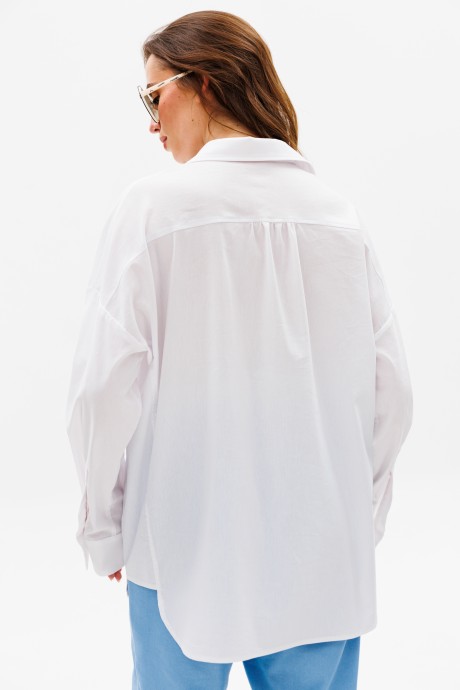 Рубашка NikVa н531-1 белый размер 42-58 #6