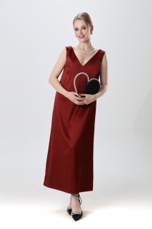 Платье NikVa н1014 -1  бордо