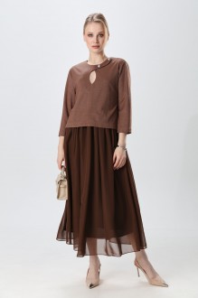 Платье NikVa н1009 -2 капучино