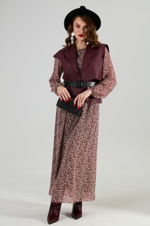 Костюм NikVa н1020 -3 двойка бордо