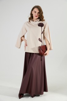 Юбка NikVa н813 -21 бордо