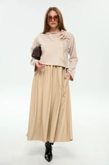 Платье NikVa н924 -13 капучино