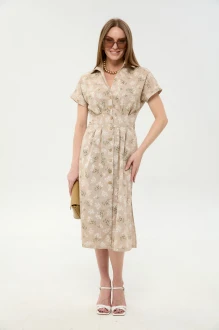 Платье NikVa н1047 -2 песок