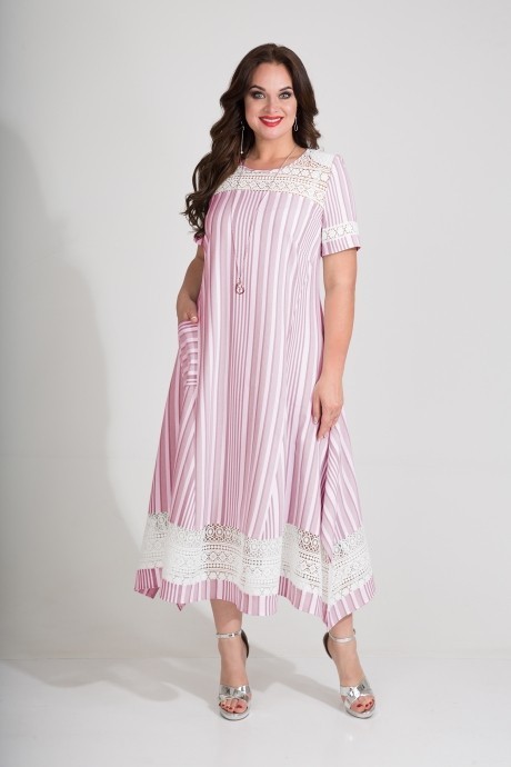 Платье LILIANA 728-2 ежевика размер 52-58 #1