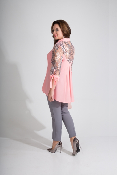 LILIANA 738В розовый+серый #4