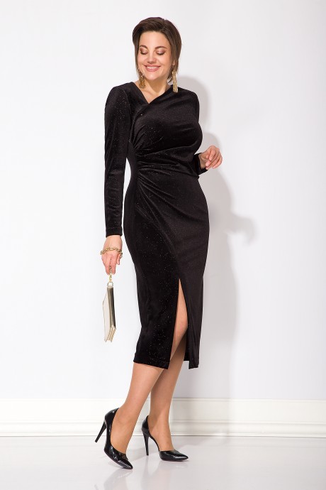 Вечернее платье LILIANA 088 Черный размер 48-54 #1