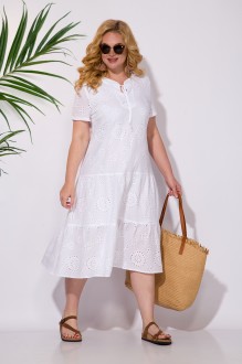 Платье LILIANA М1080 белое #1
