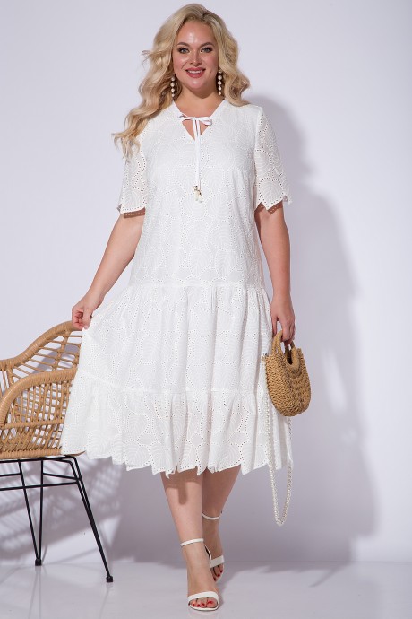 Платье LILIANA 1185 белый размер 50-56 #3