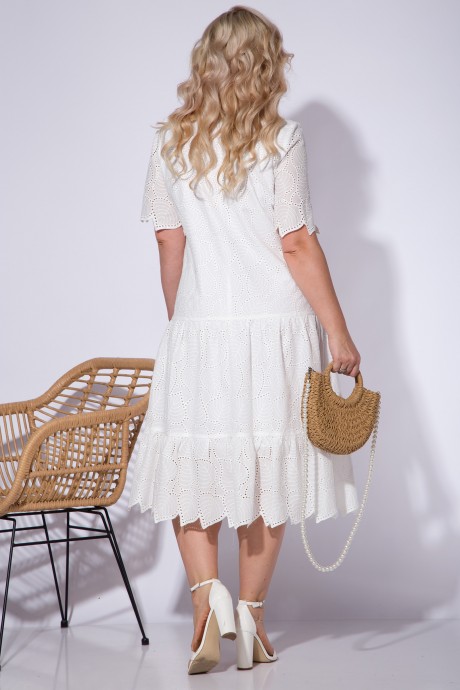 Платье LILIANA 1185 белый размер 50-56 #4