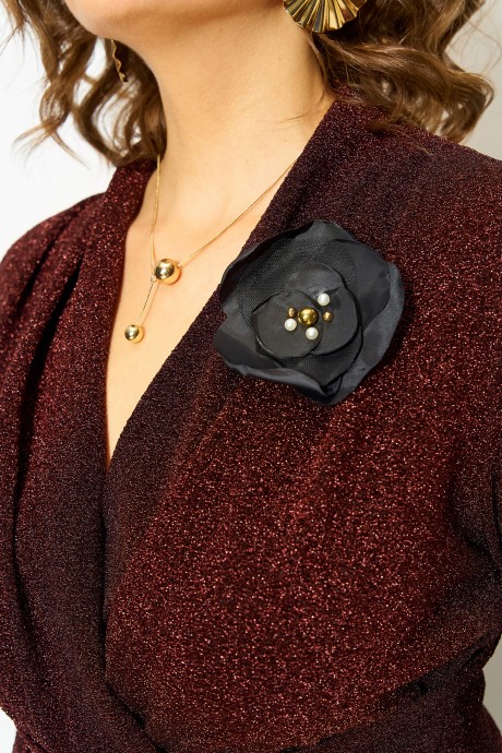 Костюм/комплект LILIANA М 1391н БрПн двойка горький шоколад размер 48-54 #8