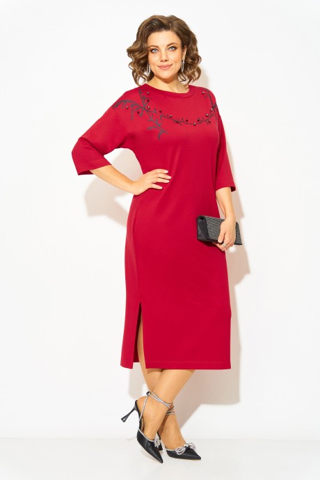 Платье LILIANA М 1490 алый размер 50-56 #2