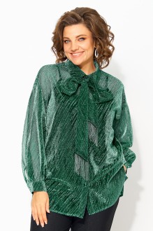 Блузка LILIANA М1496 изумруд #1