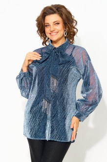 Блузка LILIANA М1496 синий #1