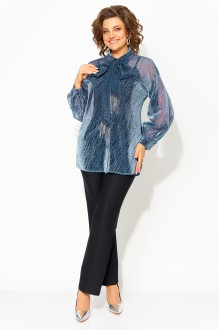 Костюм/комплект LILIANA М1496 БрПн синий, черный #1