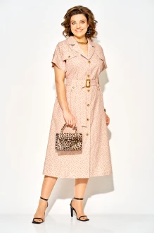 Платье LILIANA М1521 бежевый