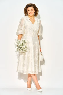 Вечернее платье LILIANA М1537 экрю