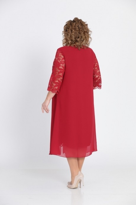 Вечернее платье Pretty 749 красный размер 56-72 #3