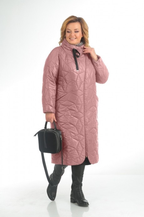 Пальто Pretty 788 розовый размер 56-66 #2
