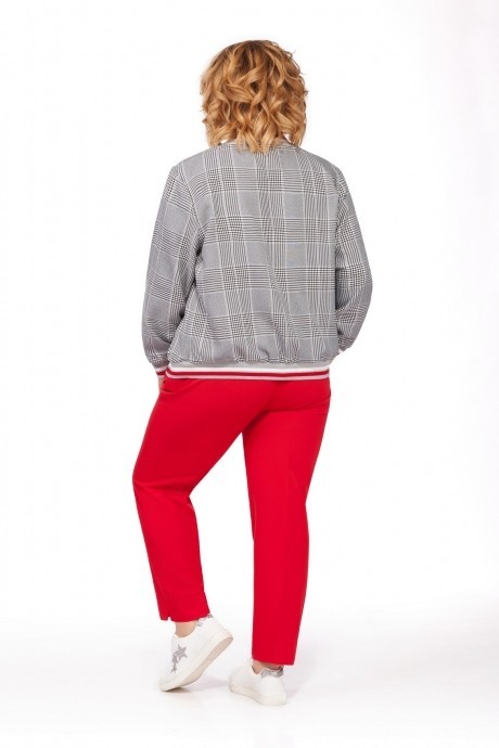 Костюм/комплект Pretty 692 с красными брюками размер 56-66 #2