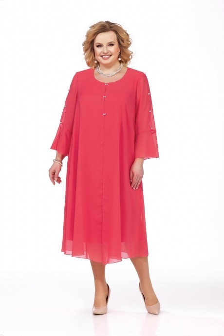 Вечернее платье Pretty 851 розовый размер 56-66 #1