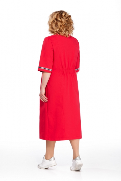 Платье Pretty 864 красный размер 56-72 #2