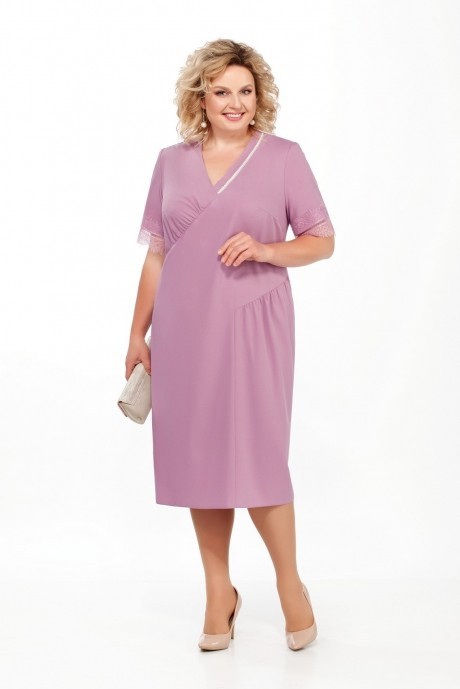 Вечернее платье Pretty 874 розовый размер 56-66 #1