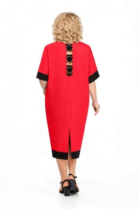 Платье Pretty 893 красный размер 56-66 #2