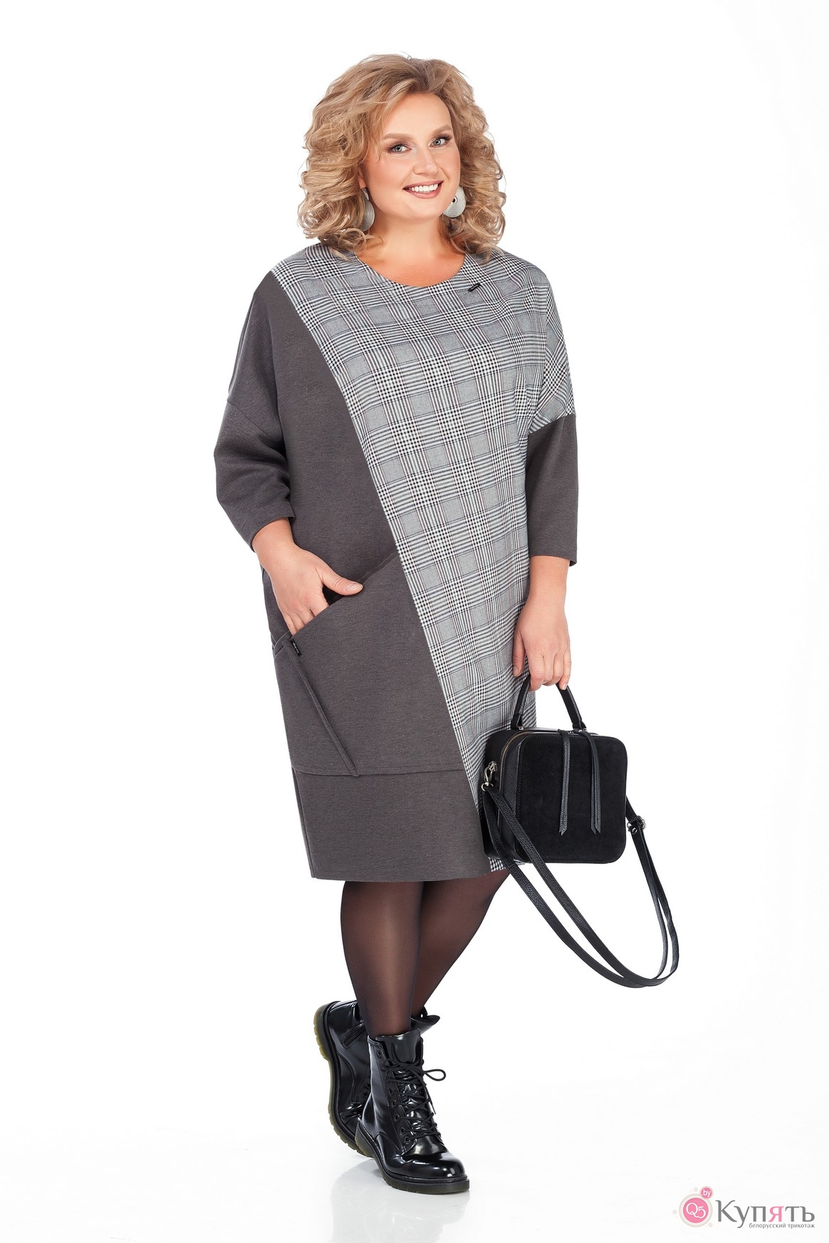 Купить Трикотажные Платья 60 Размера