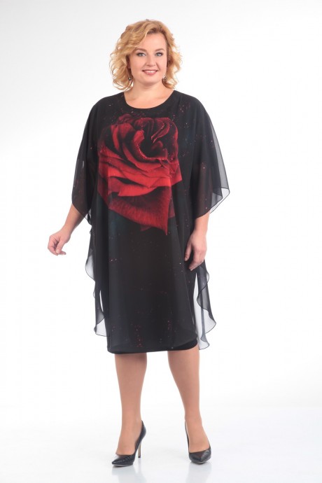 Вечернее платье Pretty 616 чёрный размер 56-72 #1