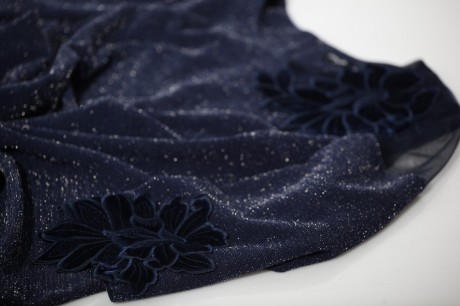 Вечернее платье Pretty 995 тёмно-синий размер 56-66 #3
