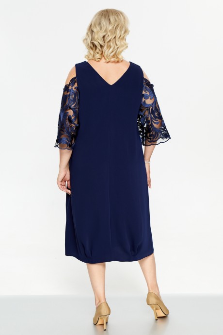 Вечернее платье Pretty 2248 темно-синий размер 56-60 #4