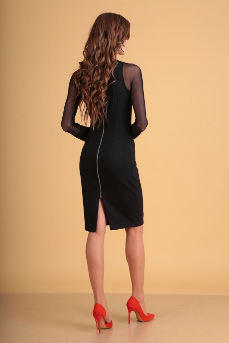 Вечернее платье DoMira 01-421 черный размер 42-48 #5