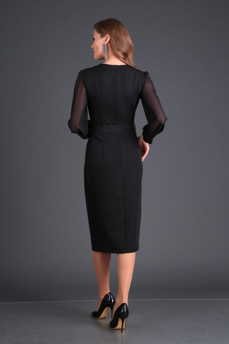 Вечернее платье DoMira 01-513 черный размер 42-48 #5