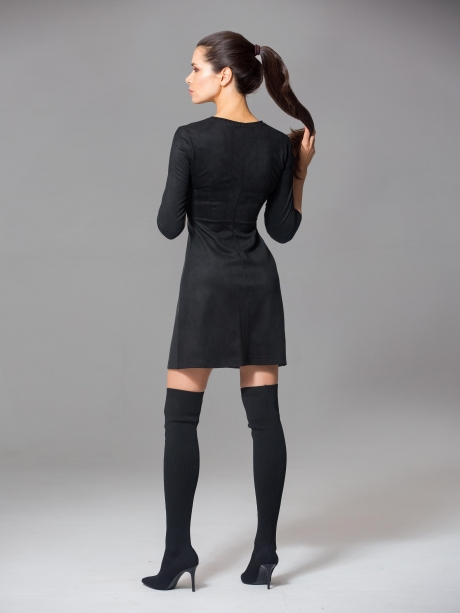 Платье DoMira 01-399 черный размер 42-48 #3