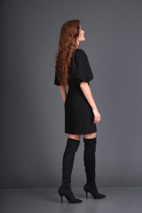 Вечернее платье DoMira 01-541 черный размер 42-48 #4